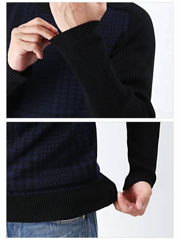 Herringbone check knit W7H?6695?M056?164 - BALMAIN - BALAAN 5