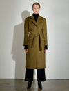 Wool Dor Single Coat Khaki - DEFEMME - BALAAN 2