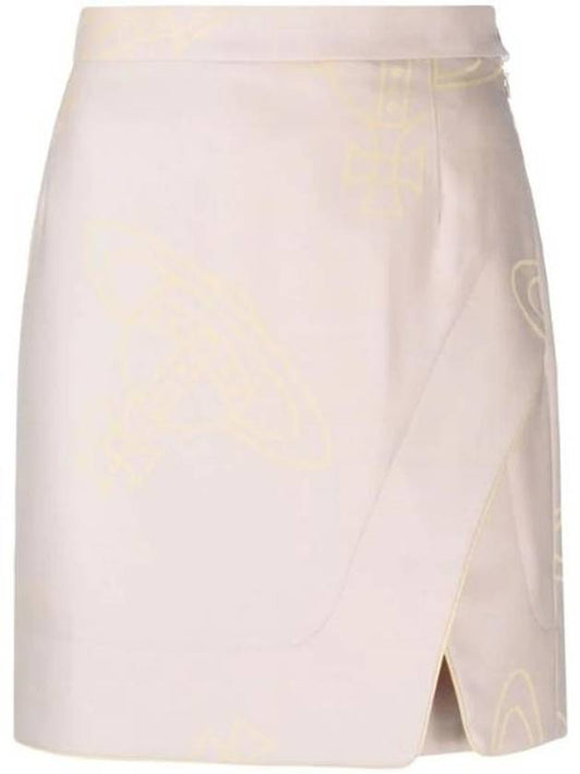 Rita A-line Skirt Ivory - VIVIENNE WESTWOOD - BALAAN.