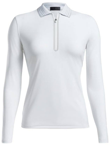 Featherweight Zip Polo White - G/FORE - BALAAN 1