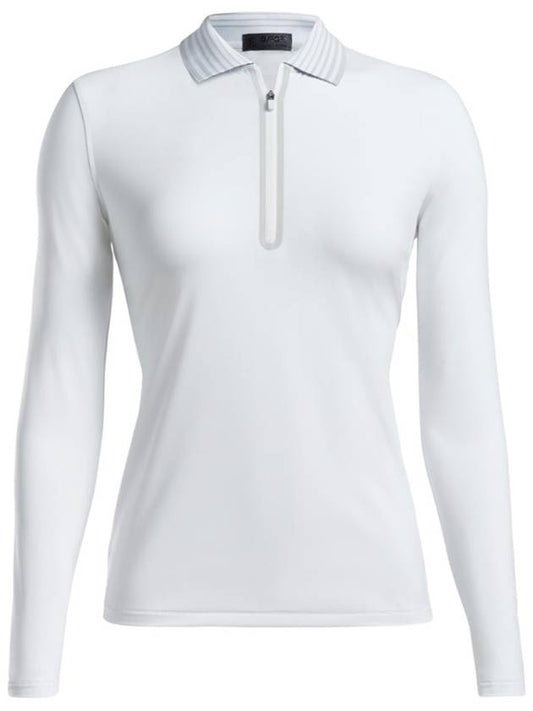 Featherweight Zip Polo White - G/FORE - BALAAN 1