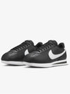 Women's Cortez Low Top Sneakers Black - NIKE - BALAAN 6