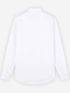 Fox Head Patch Button Down Long Sleeve Shirt White - MAISON KITSUNE - BALAAN 3