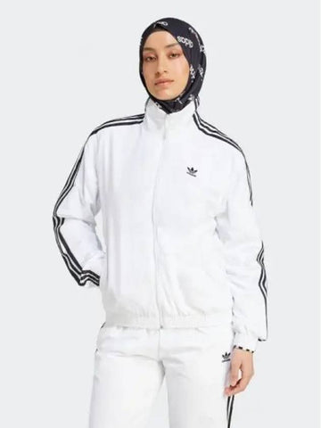 woven track top white - ADIDAS - BALAAN 1