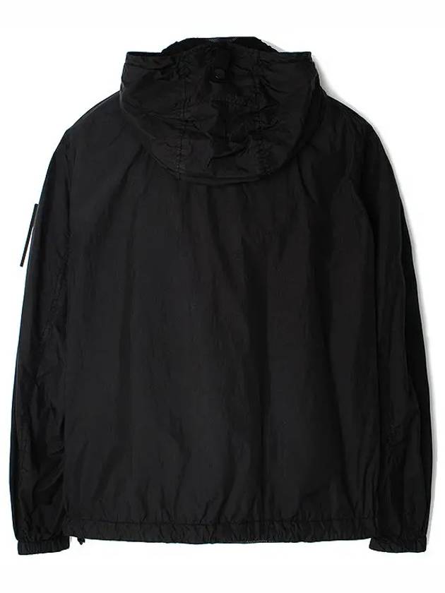 Garment Dyed Crinkle Reps R-Nylon Jacket Black - STONE ISLAND - BALAAN 3