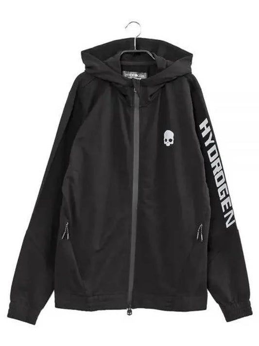 Logo FZ hooded jacket black - HYDROGEN - BALAAN 2