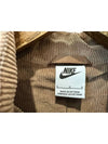 Air Corduroy Fleece Zip-Up Jacket Kakao Wow - NIKE - BALAAN 5