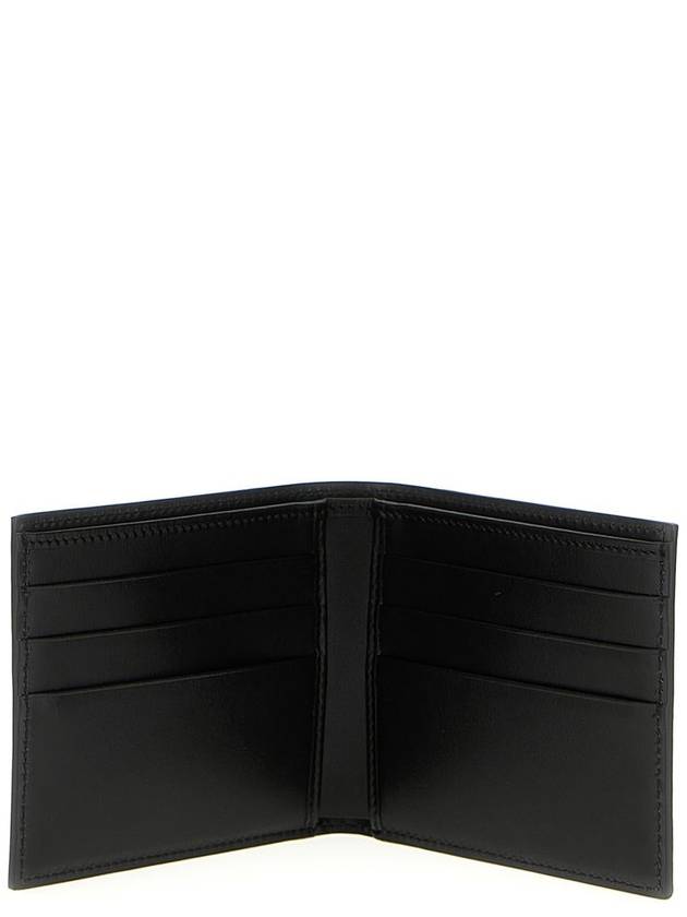 Logo Print Leather Wallet Black - DOLCE&GABBANA - BALAAN 4