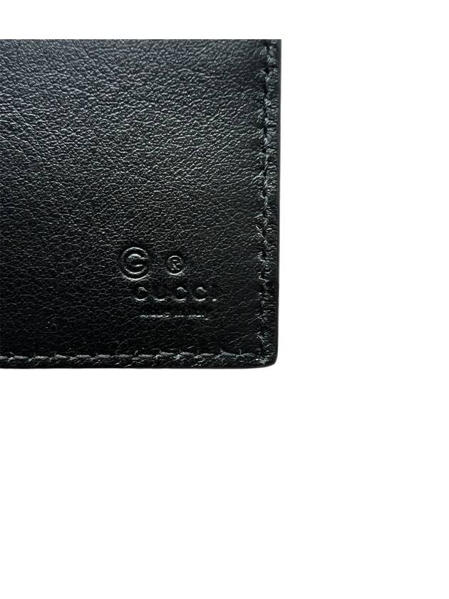 Micro GG Ssima Bifold Wallet Black - GUCCI - BALAAN 3