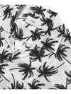 Hawaiian Palm Tree Print Short Sleeve Shirt White - ROLLING STUDIOS - BALAAN 4