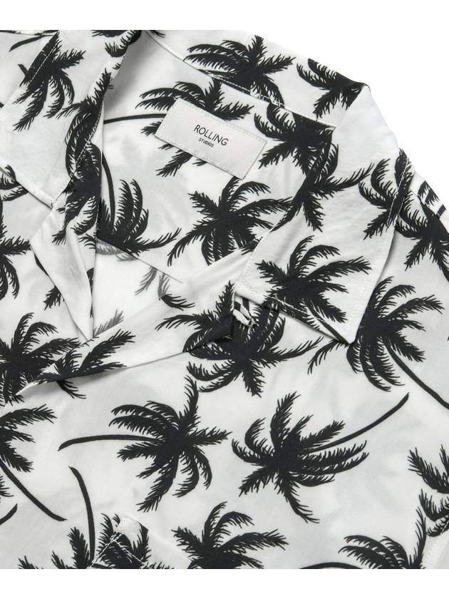 Hawaian Shirt PalmTree White - ROLLING STUDIOS - BALAAN 4