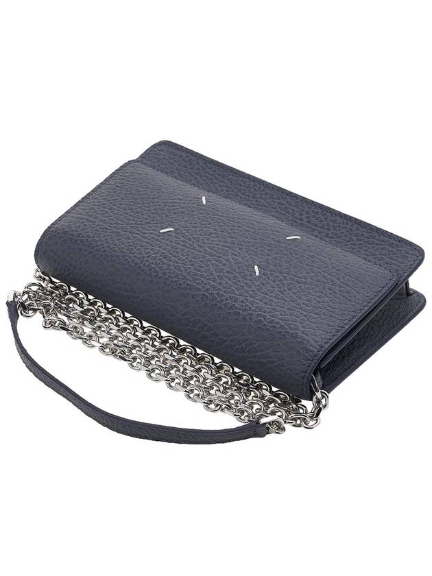 Stitch Large Chain Long Wallet Blue - MAISON MARGIELA - BALAAN 5