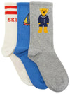 Kids socks 2366010600 MULTI 3 piece set - MINI RODINI - BALAAN 1