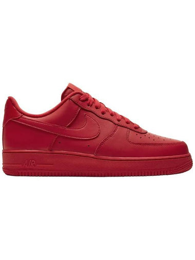 Air Force 1 07 LV8 Low Top Sneakers Triple Red - NIKE - BALAAN 1