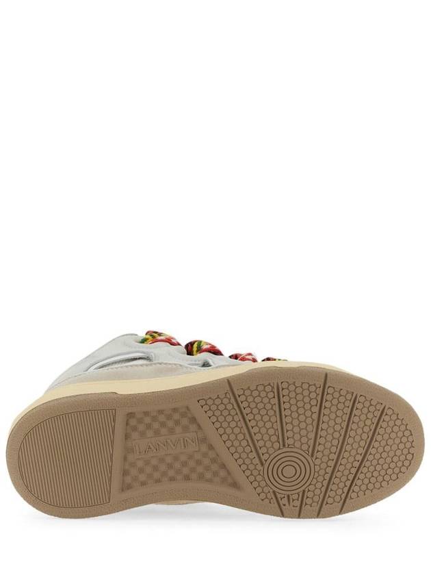 Curve Leather Low Top Sneakers White - LANVIN - BALAAN 15