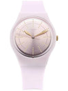 Guimauve Silicone Strap Watch Light Pink - SWATCH - BALAAN 6