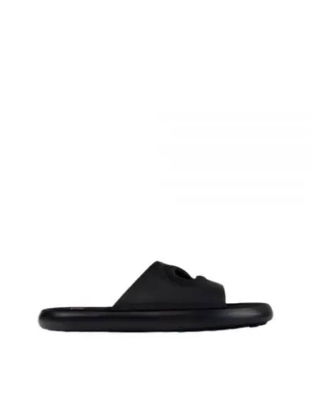 Twins Textile Leather Slide Slipper Black - CAMPER - BALAAN 2