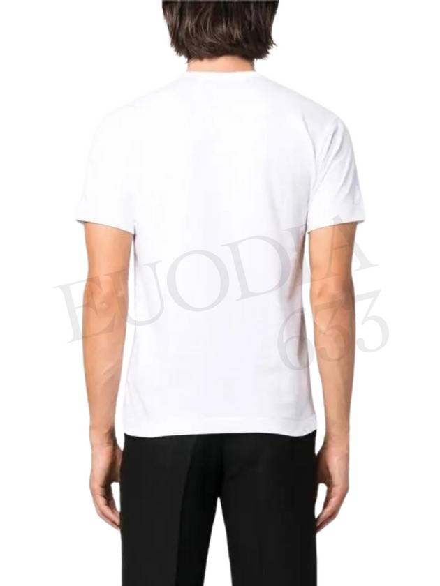 SS24 Play Comme des Gar ons Invaders Men s T Shirt White P1T322 - COMME DES GARCONS PLAY - BALAAN 4