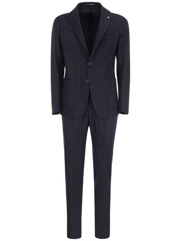 Wool and cotton suit - TAGLIATORE - BALAAN 1