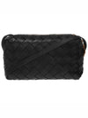 Intrecciato Mini Cross Bag Black - BOTTEGA VENETA - BALAAN 1