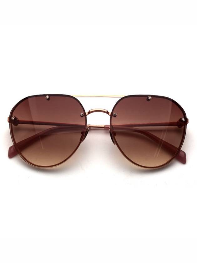 MJ7028 SATIN ROSE GOLD Sunglasses Unisex Sunglasses Sunglasses - MAJE - BALAAN 3