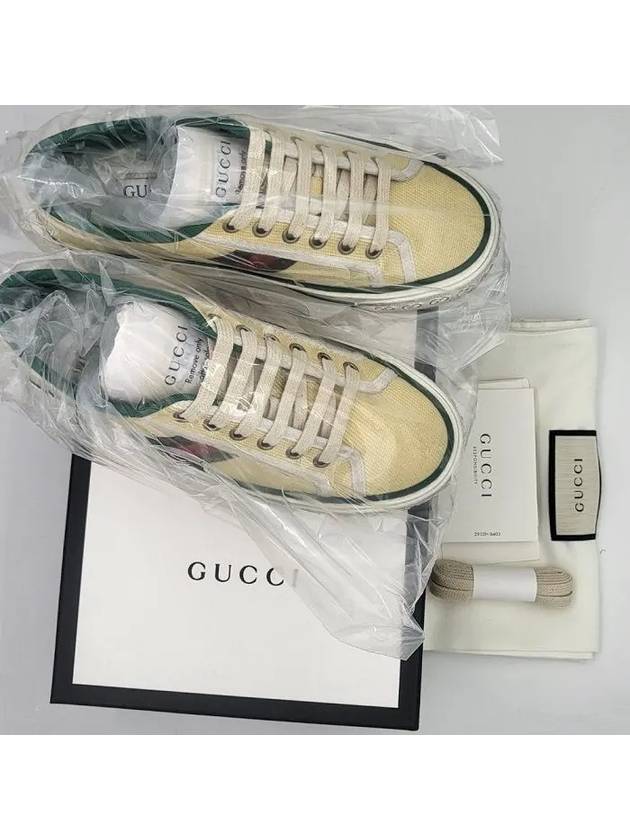 Tennis 1977 Low-Top Sneakers Ivory - GUCCI - BALAAN 6