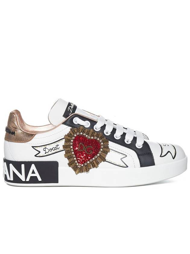 Portofino low-top sneakers white - DOLCE&GABBANA - BALAAN 2