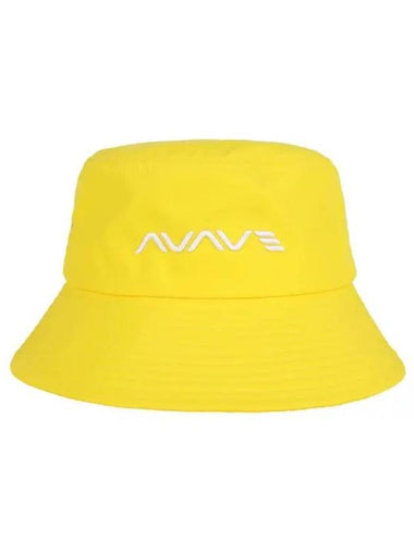 Golf Tennis Embroidered Logo Bucket Hat Yellow - AVAVE - BALAAN 1