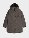 FW23 Women's W Rossclair Parka Black Label Coastal Gray 2580WB811 - CANADA GOOSE - BALAAN 1