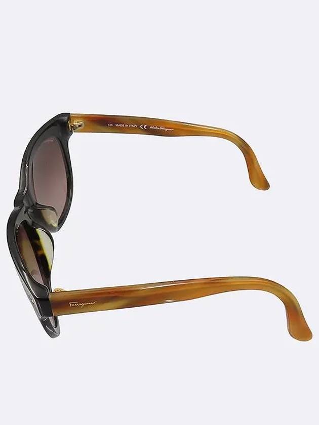 Ferragamo SF753SK gold Ganzio logo leopard sunglasses - SALVATORE FERRAGAMO - BALAAN 2