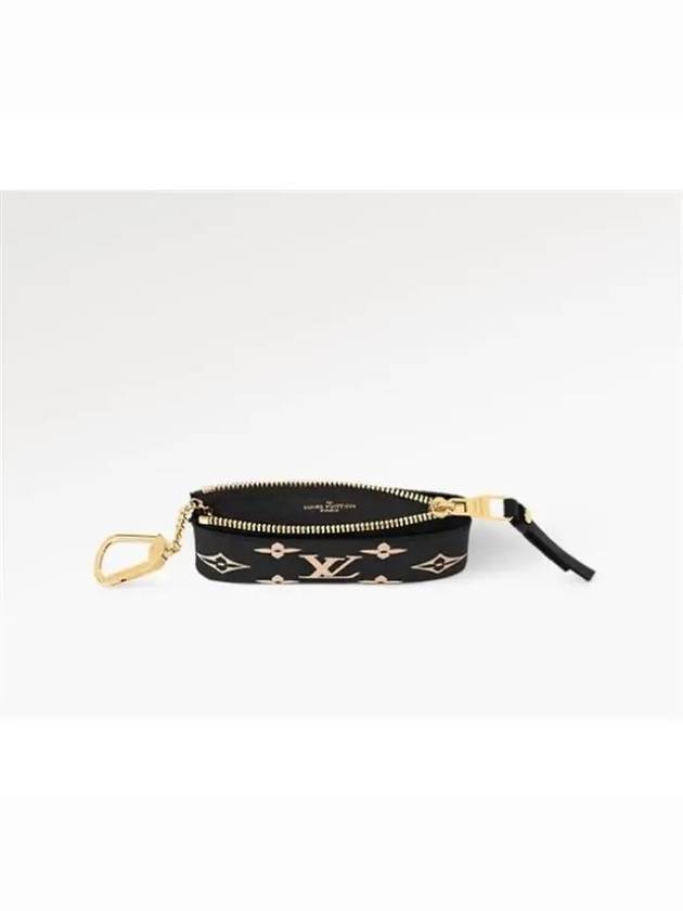 Monogram Empreinte Key Pouch Black - LOUIS VUITTON - BALAAN 5