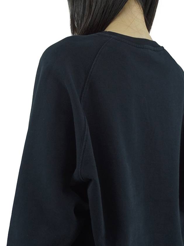 Tricolor Fox Patch Adjusted Sweatshirt Black - MAISON KITSUNE - BALAAN 9