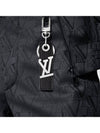 LV Oblique Tab Bag Charm Key Holder Black - LOUIS VUITTON - BALAAN 4