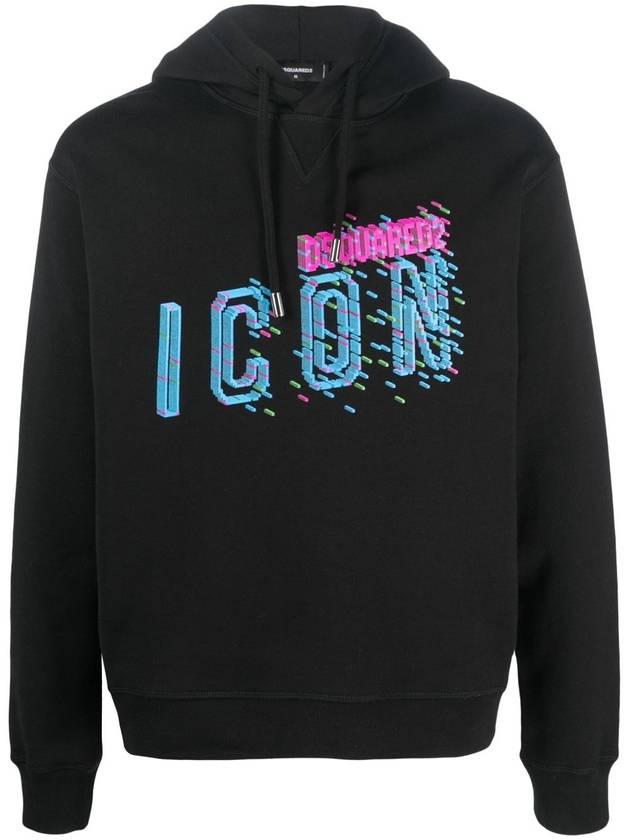 BE Icon Cool Hood S79GU0110S25516 900 BLACK B0170292148 - DSQUARED2 - BALAAN 1