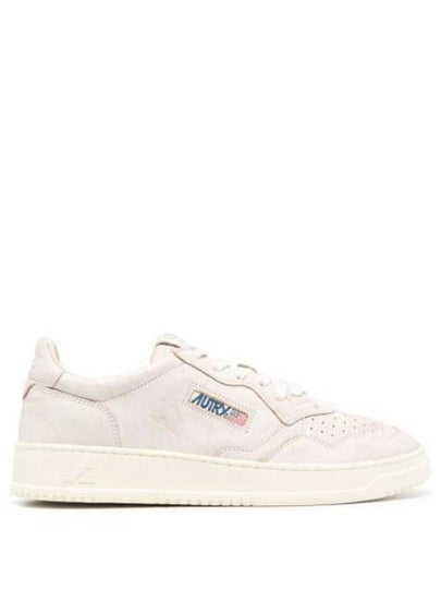 Medalist Leather Low-Top Sneakers White - AUTRY - BALAAN 2