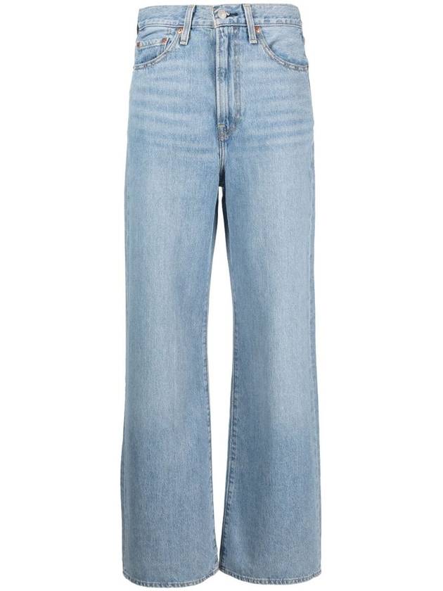 Women's Rib Cage Wide Jeans Long and Wide - LEVI'S - BALAAN 2