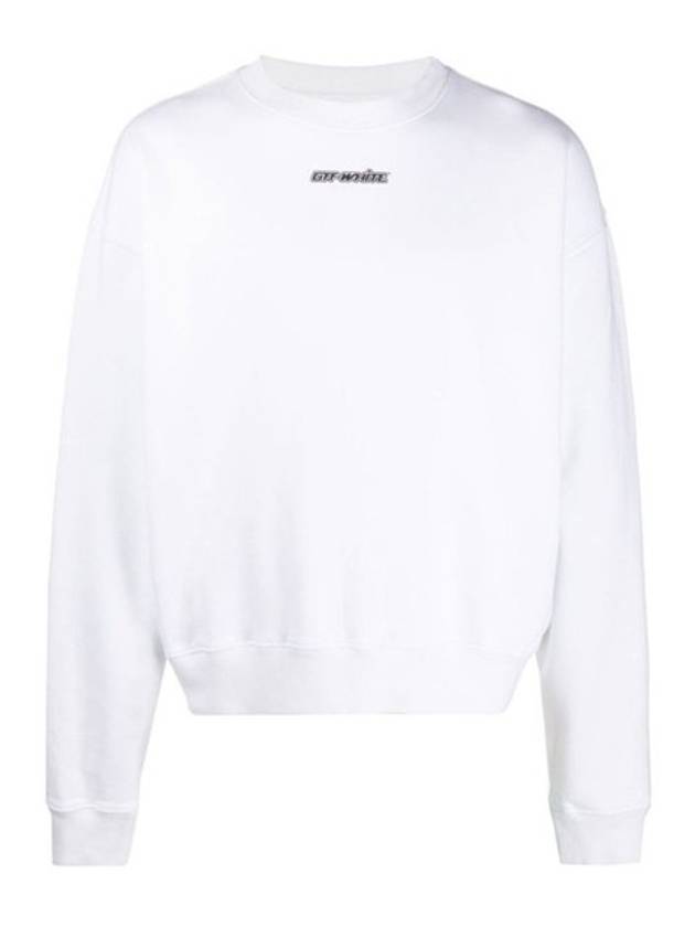 Men's Marker Pen Arrow Sweatshirt White - OFF WHITE - BALAAN.