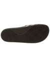 Check Print Slide Slippers Brown - BURBERRY - BALAAN 5