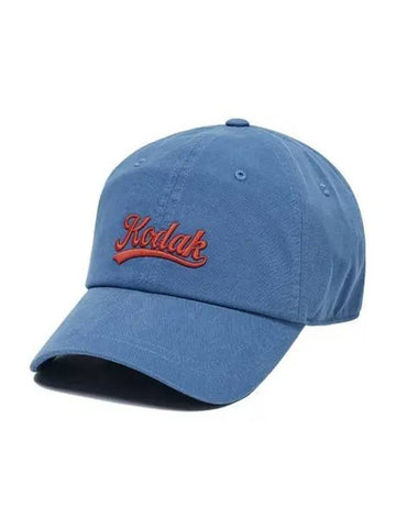 KODAK Lettering Relax Fit Ball Cap DEEP BLUE - KODO - BALAAN 1