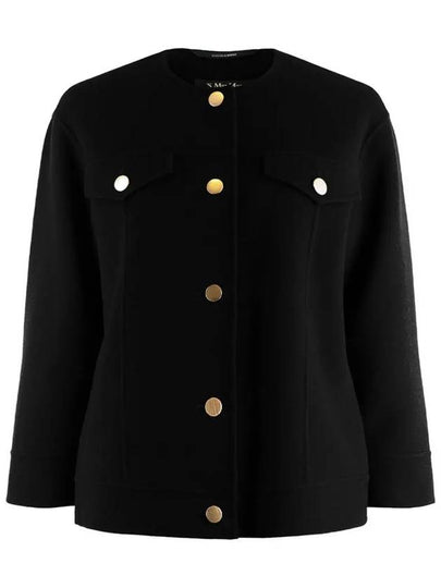 FLORENCE Virgin Wool Jacket Black - MAX MARA - BALAAN 2