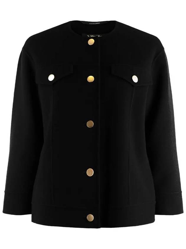 Florence Virgin Wool Jacket Black - MAX MARA - BALAAN 2