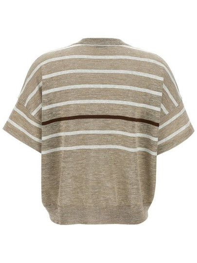 Brunello Cucinelli Lurex Stripes Sweater - BRUNELLO CUCINELLI - BALAAN 2