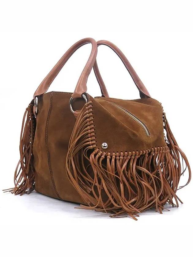 brown tote bag - TOD'S - BALAAN 3