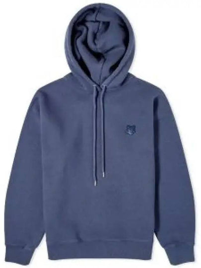 Bold Fox Head Patch Comfort Hoodie Navy - MAISON KITSUNE - BALAAN 2