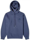 Bold Fox Head Patch Comfort Hoodie Navy - MAISON KITSUNE - BALAAN 2