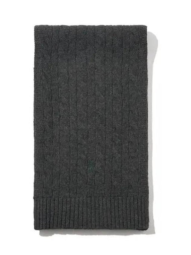 Cable knit wool blend scarf Glaye - POLO RALPH LAUREN - BALAAN 1