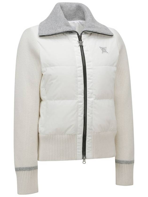 Official WOMEN HYBRID KNIT JACKET IV - ANEWGOLF - BALAAN 4