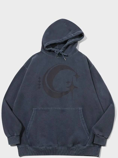 C Logo Star Pigment Hooded Top Dark Blue - CPGN STUDIO - BALAAN 2