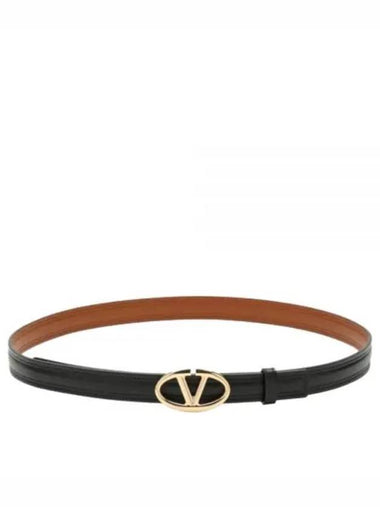 24 4W0T0SJ0 FZC ZL6 4W2T0SJ0 V Bold Edition Leather Belt - VALENTINO - BALAAN 1