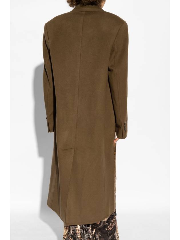 Etro Coat With Shimmering Print, Women's, Brown - ETRO - BALAAN 4